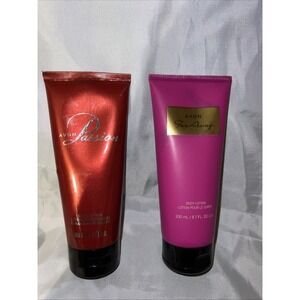 Avon PASSION & FAR AWAY Body Lotion 6.7 fl.oz Lot of 2 New- NOS Retired Scented
